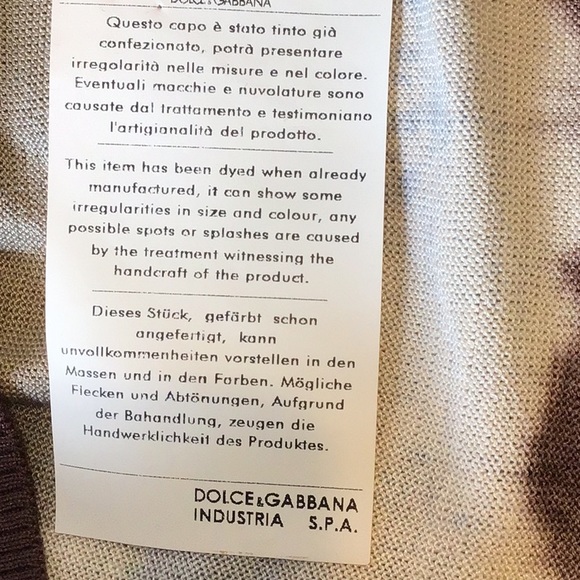 Dolce & Gabbana large knitted silk cardigan - Picture 6 of 8